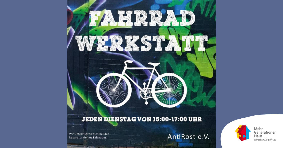 Graffiti Fahrradwerkstatt