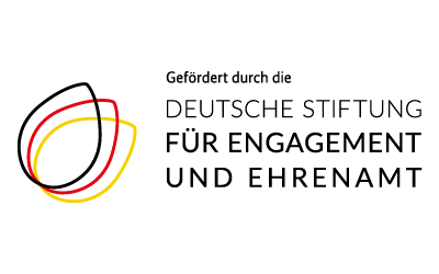 Netzwerkpartner-Logo: Gefördert durch dir deutsche Stiftung für Engagement und Ehrenamt