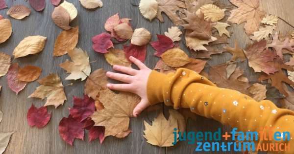 Buntes Herbstbasteln für Klein mit Groß